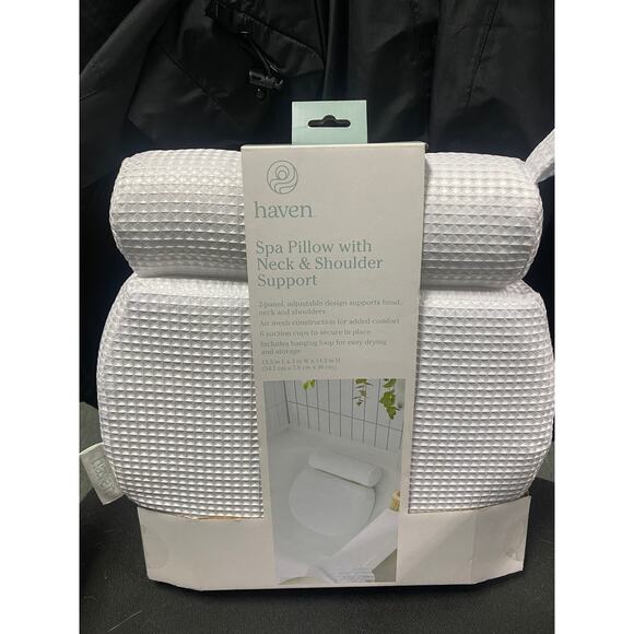 NWT - Haven Neck & Shoulder Support Bath Pillow - Picture 1 of 2